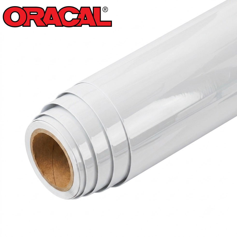 ORACAL GLOSS WHITE - Size: 1260 x 50mtrs.