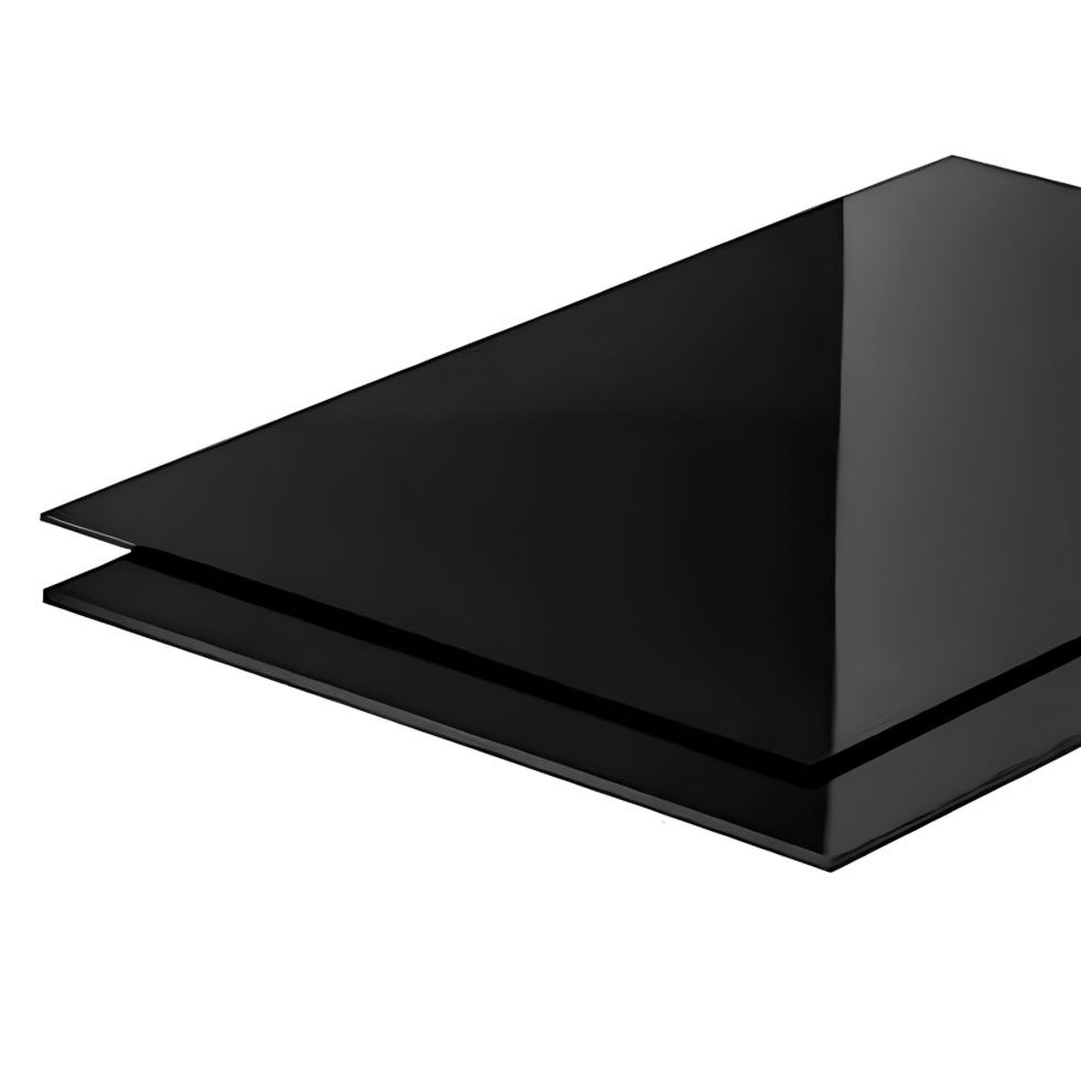 BLACK ABS SHEET 0.9MM - 2500 x 1250