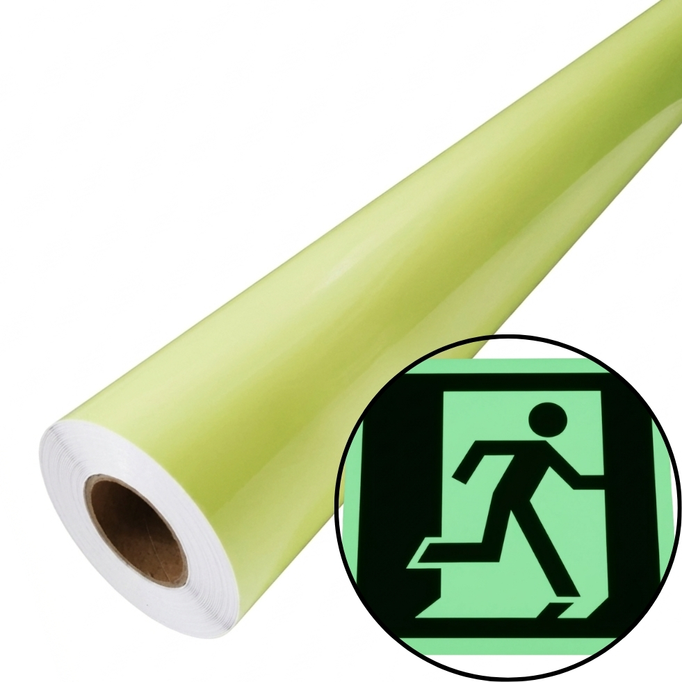 PHOTO LUMINESCENT VINYL ; GLOSS - 1.24m x 45.7m