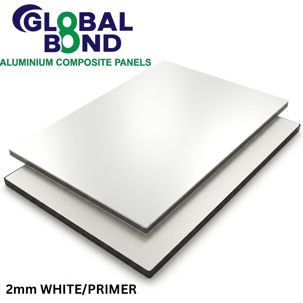 POLAR WHITE / RAW - GLOBAL BOND - 2MM;2440x1220mm ; 0.12mm