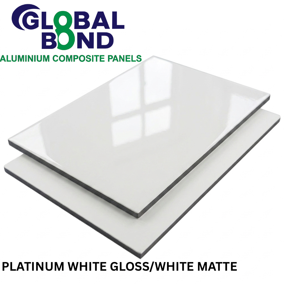 G / M WHITE - GLOBAL BOND - 3mm; Skin - 0.2mm; 3050x1500mm