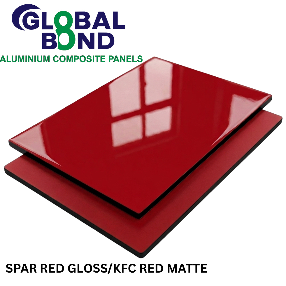 G / M SPAR RED - GLOBAL BOND - 3mm ; Skin - 0.3mm ; 3000 x 1500mm
