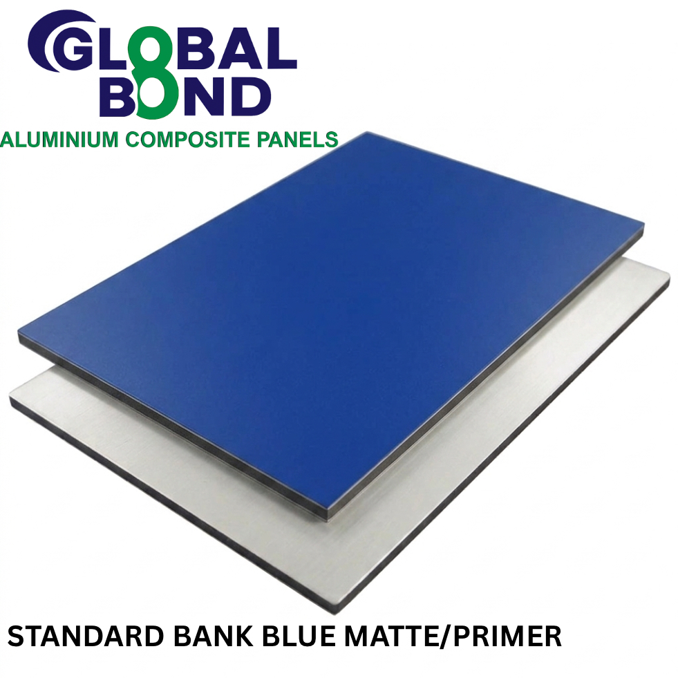 DARK BLUE / SILVER PRIMER - GLOBAL BOND - 3050 x 1500mm ; Skin - 0.3mm ; 3mm
