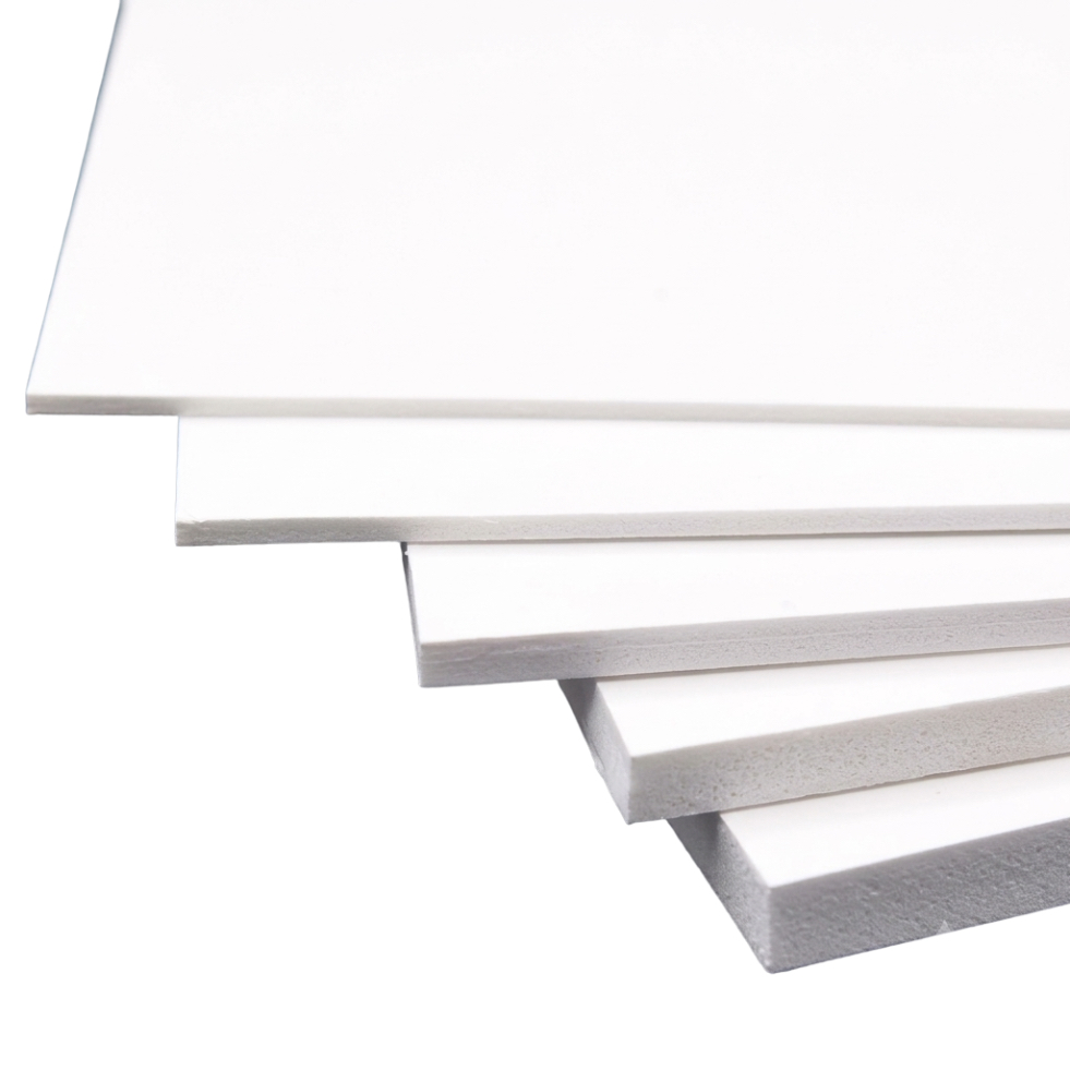 INTEGRAL PVC FOAM SHEET 10MM - WHITE; 1220 X 2440