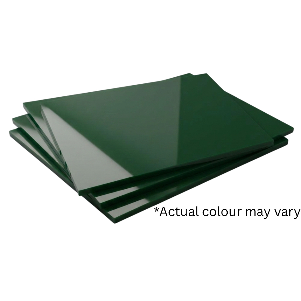 CAST ACRYLIC DARK GREEN 3MM - 3050 x 2050mm