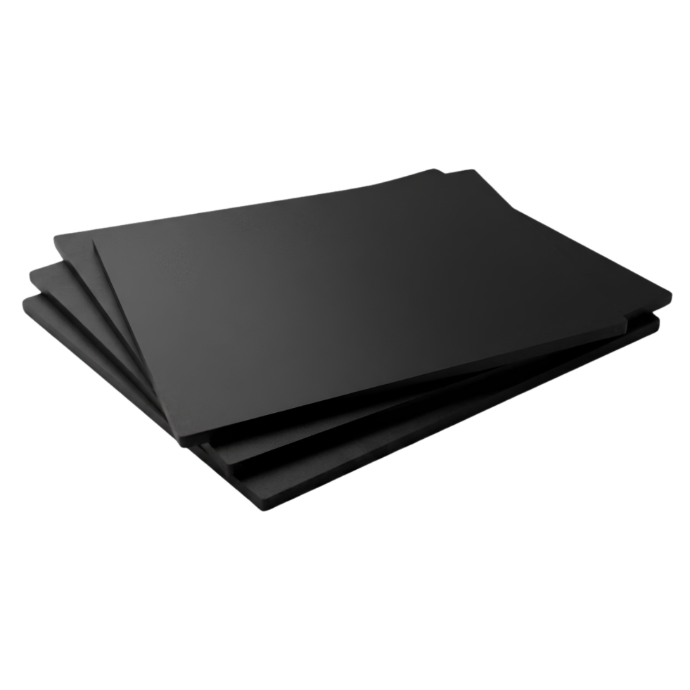 CAST ACRYLIC SHEET BLACK MATTE 3MM - 3050 x 2050mm