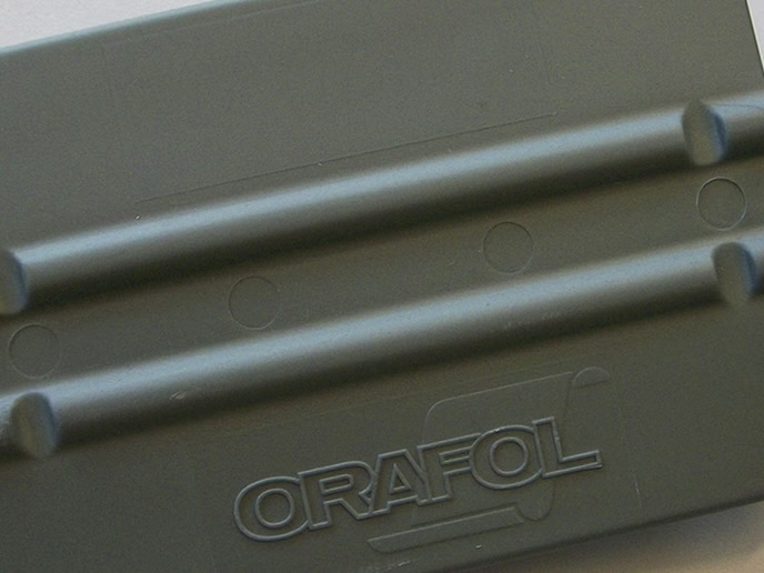 ORAFOL SQUEEGY - combi grey plastic/felt