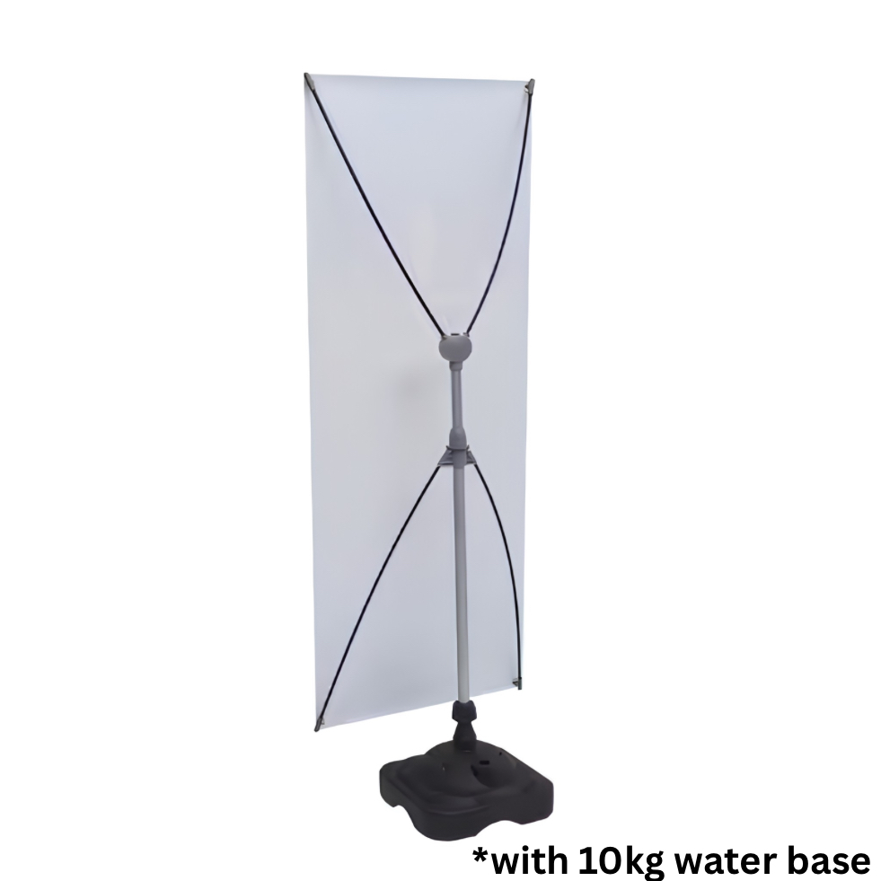 X BANNER ( OUTDOOR ) - With  Base