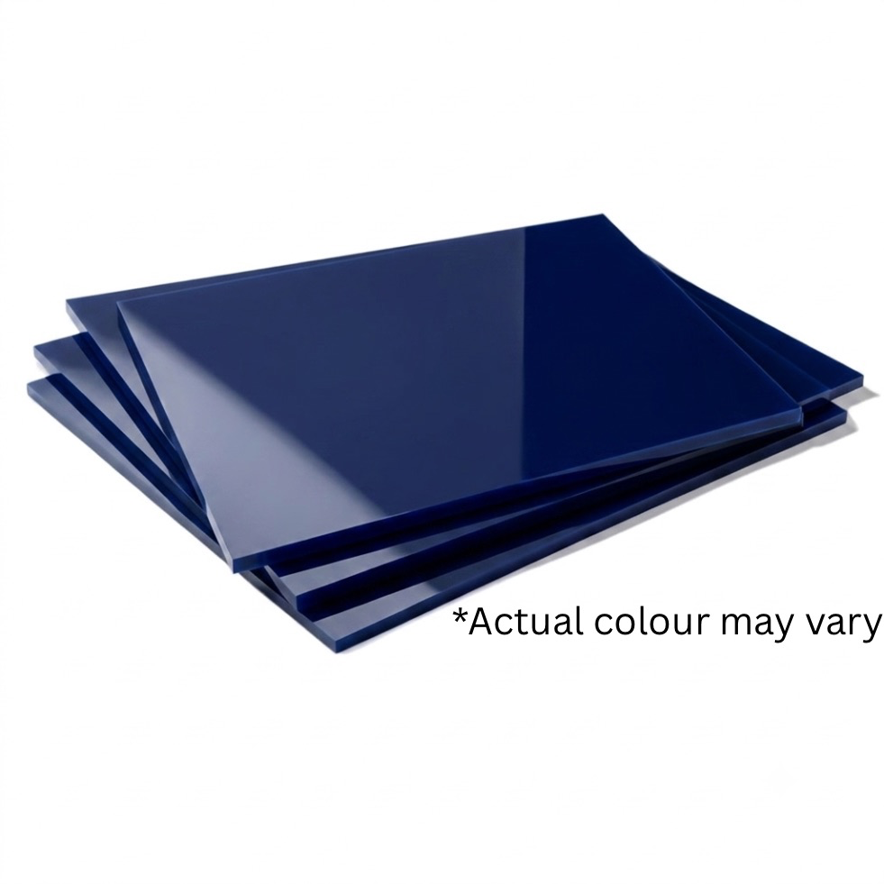 CAST ACRYLIC - Dark Blue 3mm 2050 x 3050