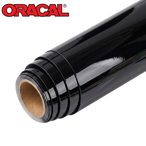 ORACAL GLOSS BLACK - Size: 1260 x 50mtrs.