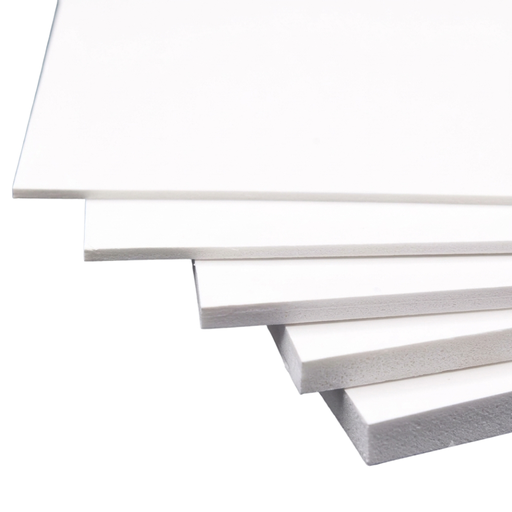 HI-DENSITY PVC FOAM 16MM - WHITE; 1220 X 2440