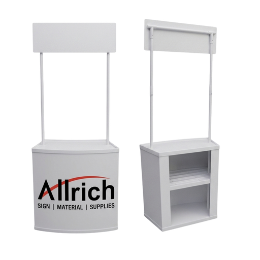 PROMOTION COUNTER - A - 85cmH x 83cmW / 28cmH x 77cmW